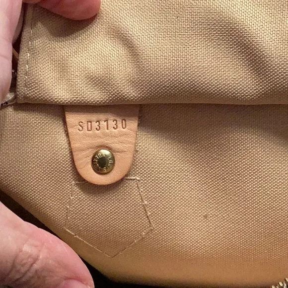 Louis Vuitton Damier Azur Speedy 25 - Picture 7 of 8